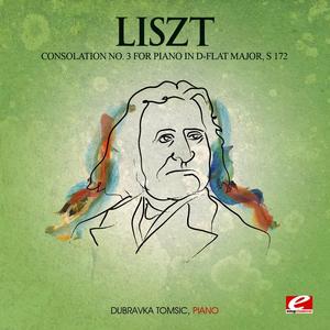 liszt consolation no 3 for piano in d-flat major s.