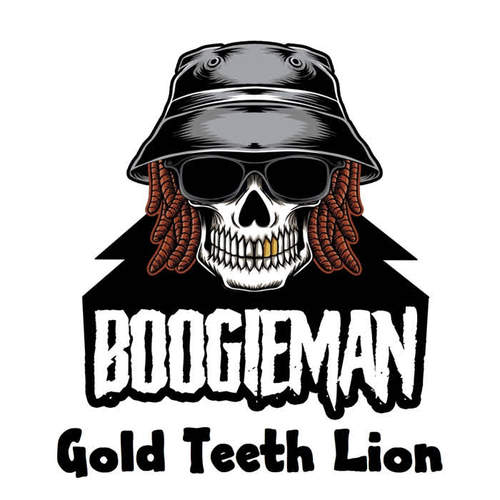 gold teeth lion