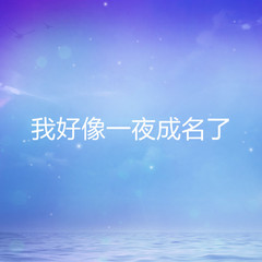 我好像一夜成名了