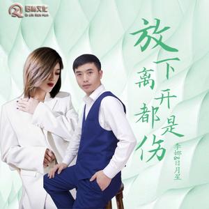 李娜&杨月星《放下离开都是伤(伴奏)》[MP3_LRC]