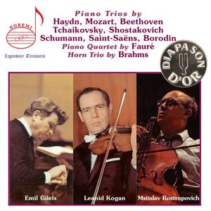 Leonid Kogan&Mstislav Rostropovich&Emil Gilels《Piano Trio No. 2 in E Minor, Op. 67: III. Largo》[MP3_LRC]