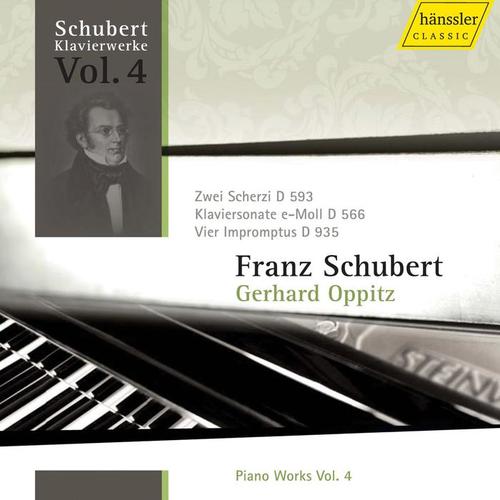 SCHUBERT, F.: Piano Works, Vol. 4 (Oppitz) - Piano Sonata No. 6, D. 566 / 2 Scherzos, D. 593 / 4 Impromptus, D. 935