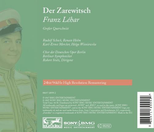 Léhar: Der Zarewitsch