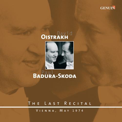 Violin Recital: Oistrakh, David - MOZART, W.A. / SCHUBERT, F. / BEETHOVEN, L. van (The Last Recital with Paul Badura-Skoda)