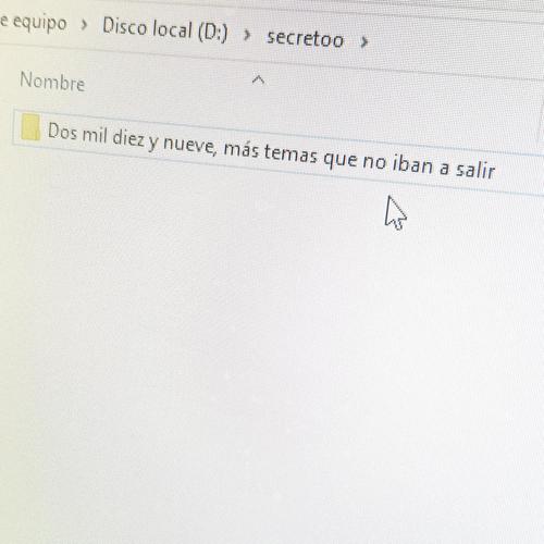 Dos mil diez y nueve, más temas que no iban a salir