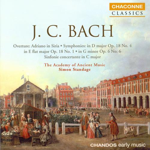 BACH, J.C.: Symphonies in D Major  / E-Flat Major / G Minor / G Major