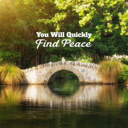 You Will Quickly Find Peace