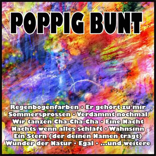 Poppig bunt