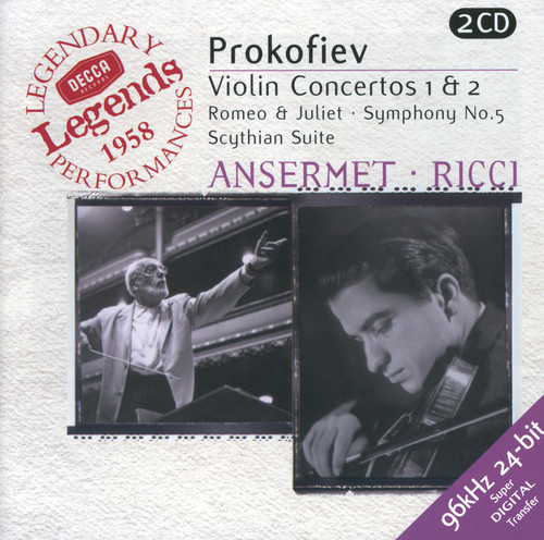 Prokofiev: Violin Concertos Nos.1 & 2; Symphony No.5; Romeo & Juliet etc.