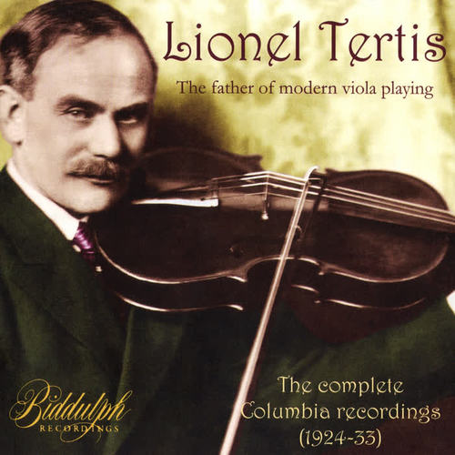 Instrumental and Chamber Music (Viola) - DOHNÁNYI, E. / SCHUBERT, F. / DVOŘÁK, A. (The Complete Columbia Recordings) [Tertis] [1924-1933]