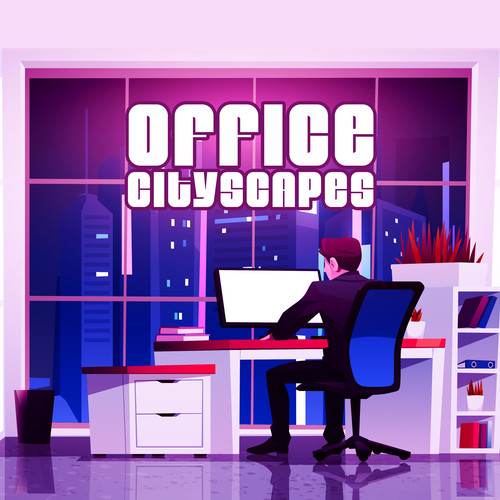 Office Cityscapes (Chillhop for Home Office, Atmospheric Chillax Working BGM)