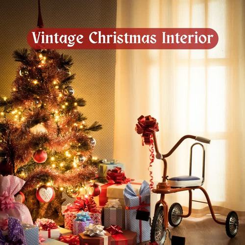 Vintage Christmas Interior