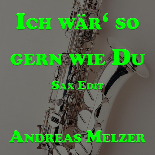 Ich Wär' so Gern Wie Du (Sax Edit)