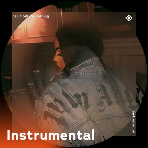 can't tell me nothing - instrumental