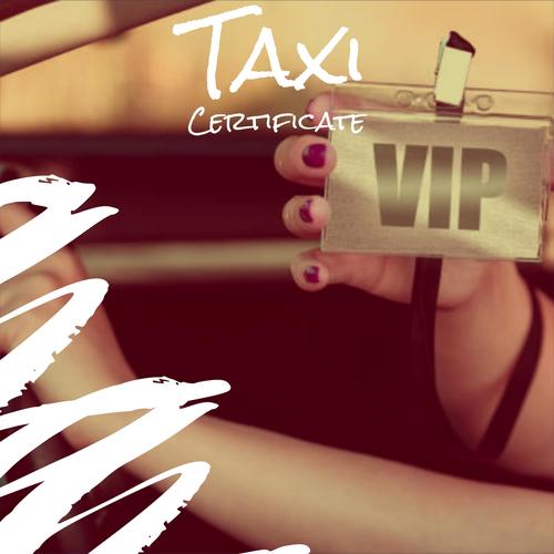 Taxi Certificate