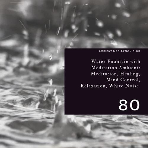 Water Fountain with Meditation Ambient: Meditation, Healing, Mind Control, Relaxation, White Noise