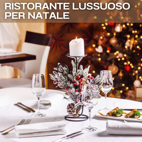 Ristorante lussuoso per natale