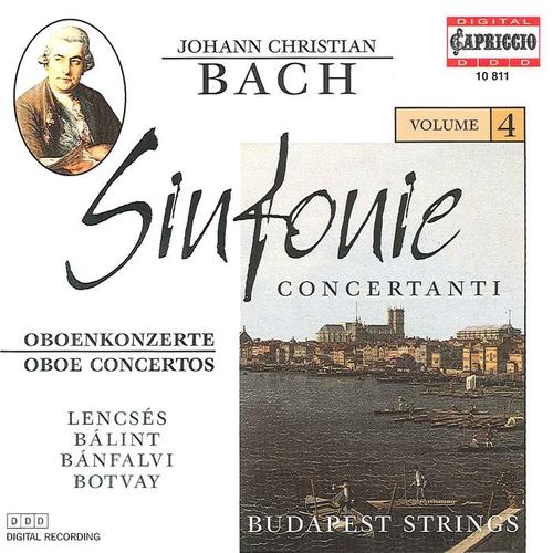 BACH, J.C.: Sinfonie Concertanti, Vol. 4 (Budapest Strings)