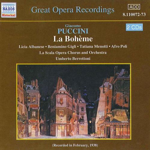 PUCCINI: Bohème (La) [La Scala] [1938]