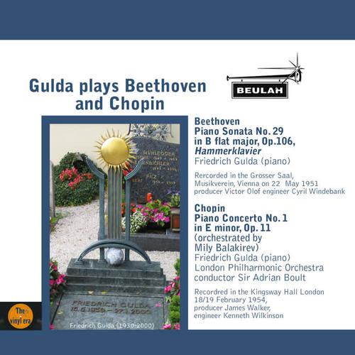 Gulda Plays Beethoven and Chopin