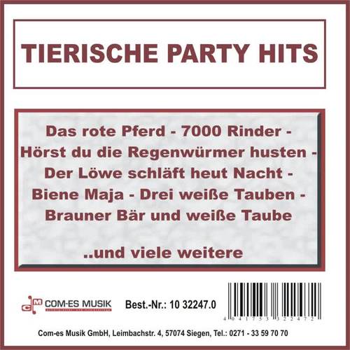 Tierische Party Hits