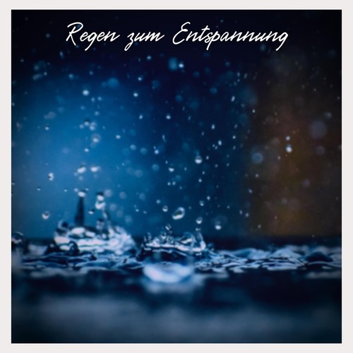 Regen zum Entspannung