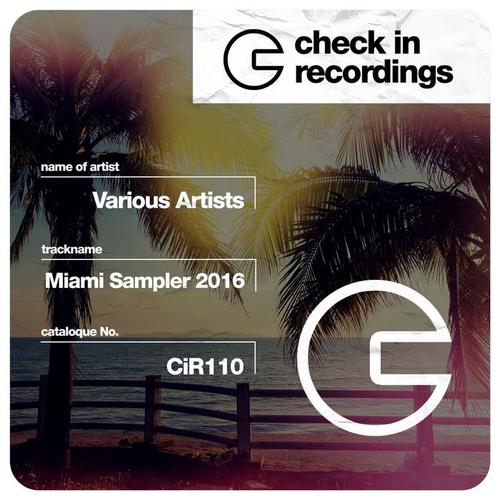 Check in Recordings Miami Sampler 2016