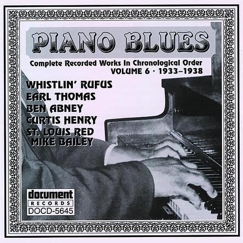 Piano Blues Vol. 6 (1933-1938)