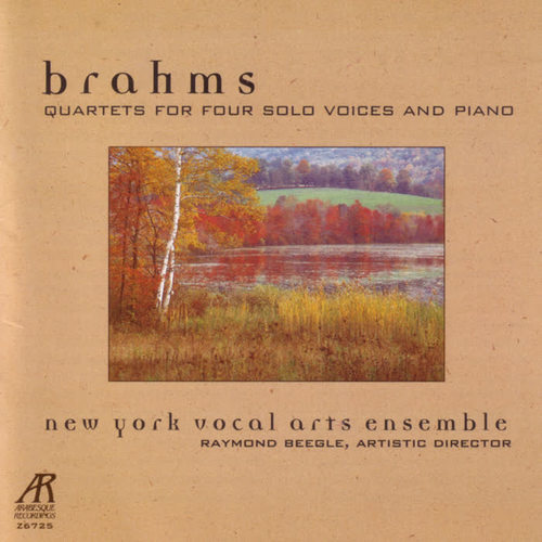 Brahms Quartets For Four Solo Voices & Piano