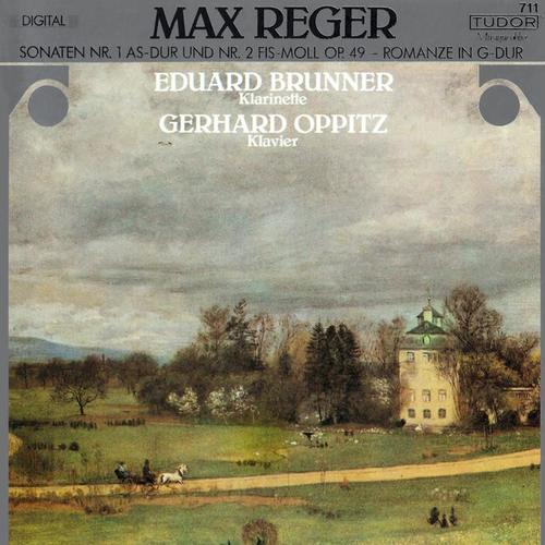 REGER, M.: Clarinet Sonatas, Op. 49, Nos. 1 and 2 / Romanze (Brunner, Oppitz)