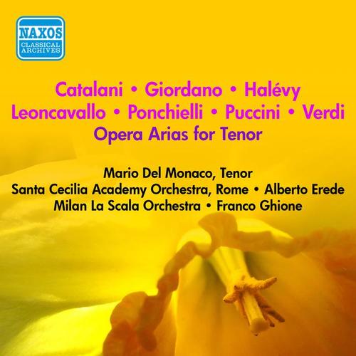 Vocal Recital: Del Monaco, Mario - LEONCAVALLO, R. / VERDI, G. / PUCCINI, G. / HALEVY, J.E. (1953-1954)