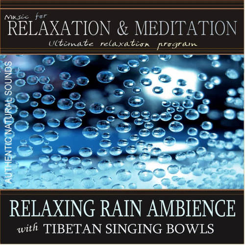 Relaxing Rain Ambience with Tibetan Singing Bowls