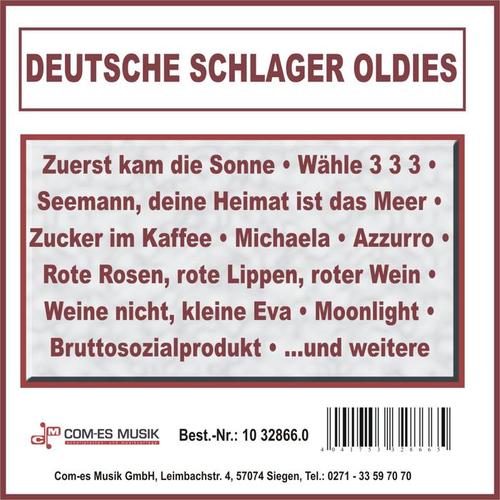 Deutsche Schlager Oldies