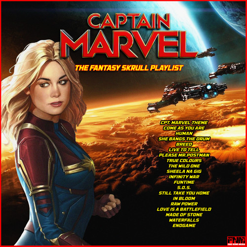 Captain Marvel - The Fantasy Skrull Playlist (Explicit)