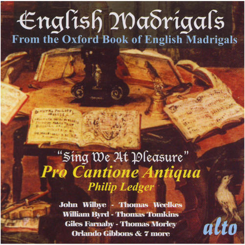 Various: English Madrigals, Sing We At Pleasure