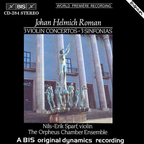 ROMAN: 3 Violin Concertos / 3 Sinfonias