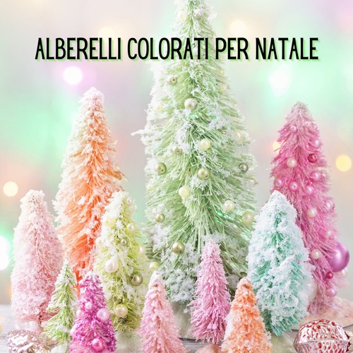 Alberelli Colorati Per Natale