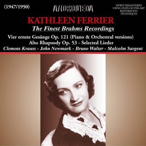 BRAHMS, J.: Vocal Music (The Finest Brahms Recordings) [Ferrier] [1947-1950]