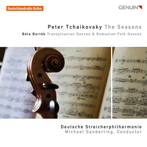 TCHAIKOVSKY, P.I.: Seasons (The) / BARTOK, B.: Transylvanian Dances / Romanian Folk Dances (M. Sanderling)