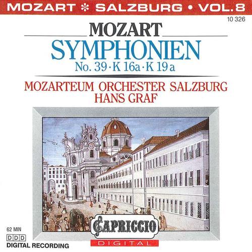 MOZART, W.A.: Symphonies, Vol. 8 (Salzburg Mozarteum Orchestra, Graf) - Nos. 39, 52 / K. Anh. 220 and 223