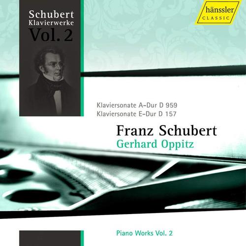 SCHUBERT, F.: Piano Works, Vol.  2 (Oppitz) - Piano Sonatas Nos. 1 and 20, D. 157, 959