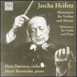 Jascha Heifetz: Miniatures  Variations For Violin