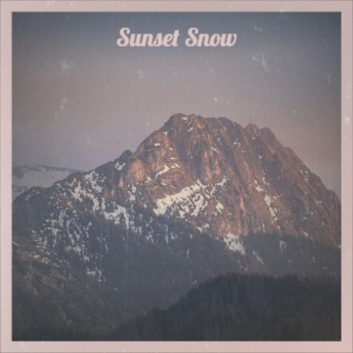 Sunset Snow