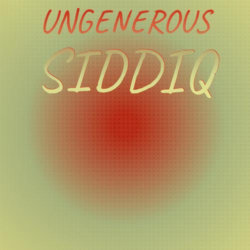 Ungenerous Siddiq