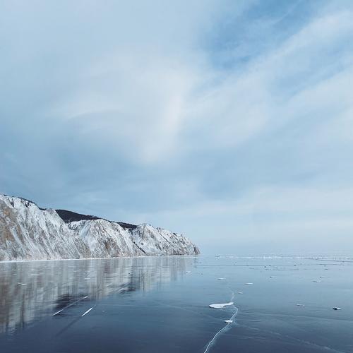 秋韵湖水