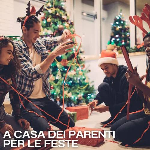 A casa dei parenti per le feste