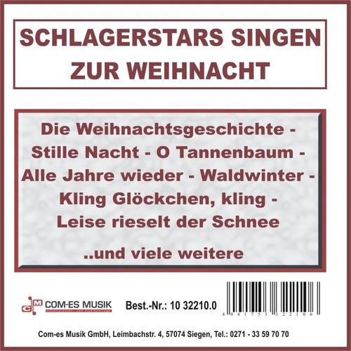 Schlagerstars singen zur Weihnacht