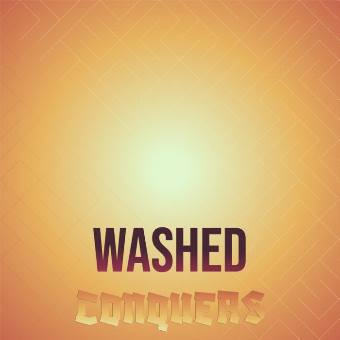 Washed Conquers