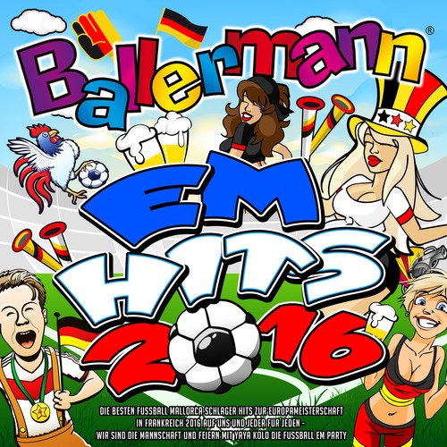 Ballermann EM Hits 2016 - Die besten Mallorca Schlager Hits zur Europameisterschaft in Frankreich 20