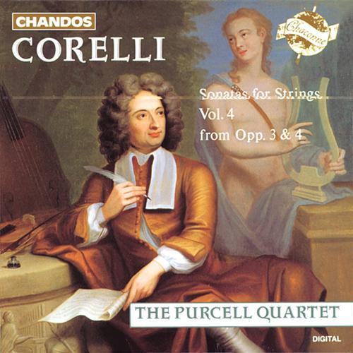 CORELLI, A.: Sonatas for Strings, Opp. 3-4, Vol. 4 (Purcell Quartet)